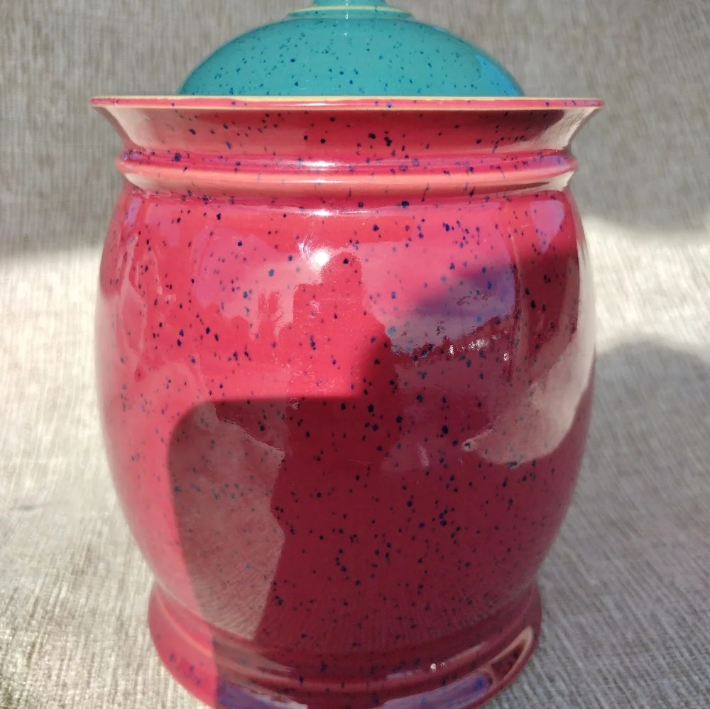 Harlequin 6" Storage Jar w/Lid By Denby - Picture 14 of 16